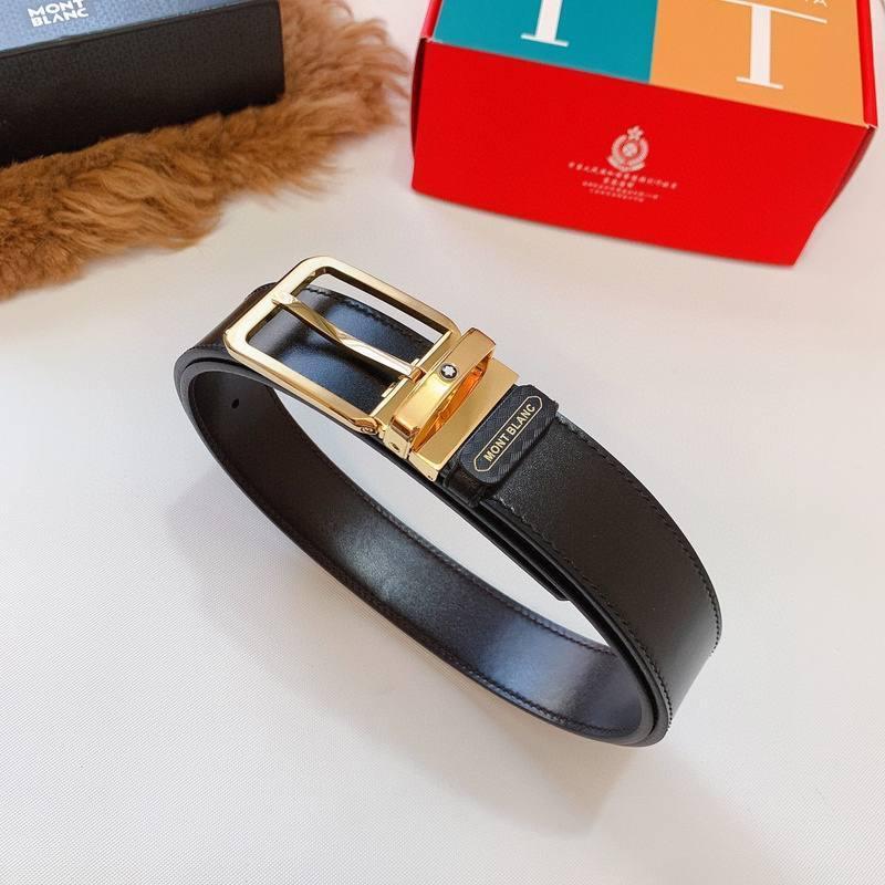 Mont Blanc Men's Belt 'Black'