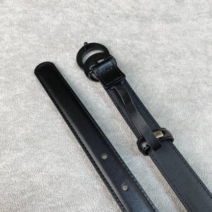 GUCCI Embellished coated-canvas and leather belt 'Black'