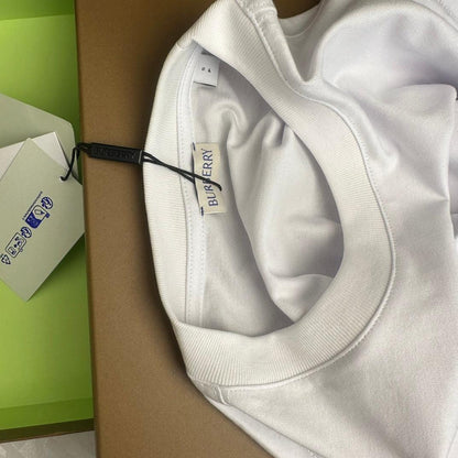 Burberry T-Shirt Without Collar 'White'
