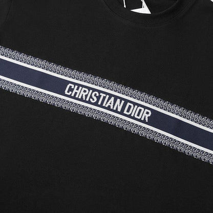 Dior T-Shirt Without Collar 'Black'