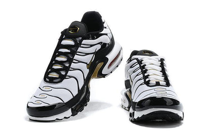 Nike Air Max Plus 'White Black Metallic Gold'