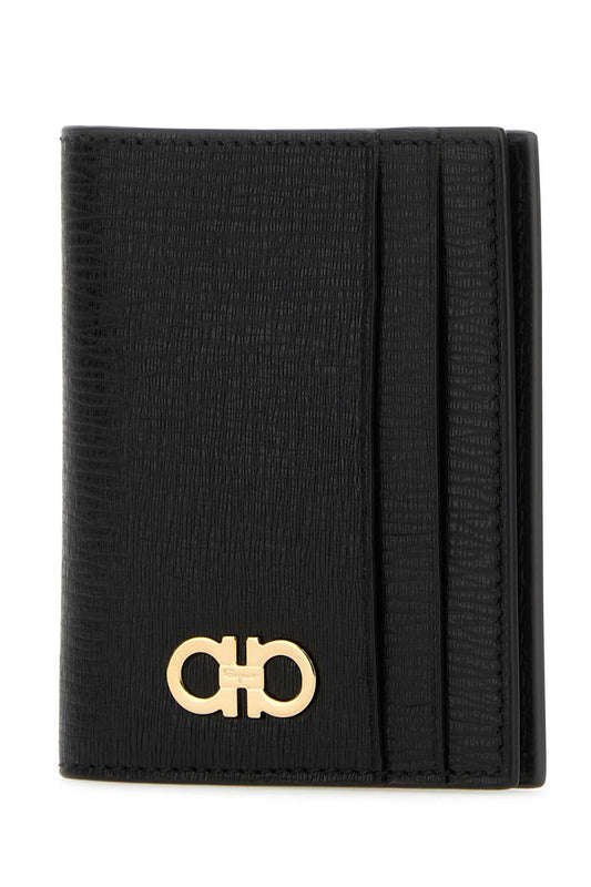 Ferragamo Men's Mini Leather Card Holder