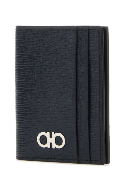 Ferragamo Men's Mini Leather Card Holder