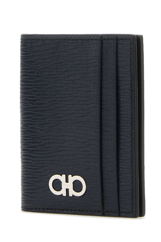 Ferragamo Men's Mini Leather Card Holder