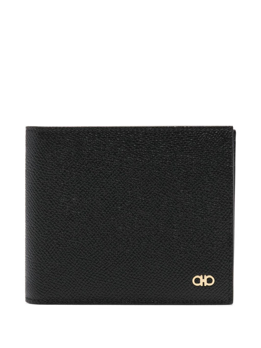 Ferragamo Mini Hammered Leather Wallet