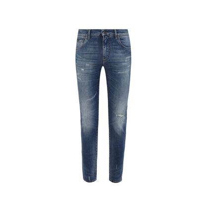 Dolce & Gabbana Cotton Denim Jeans