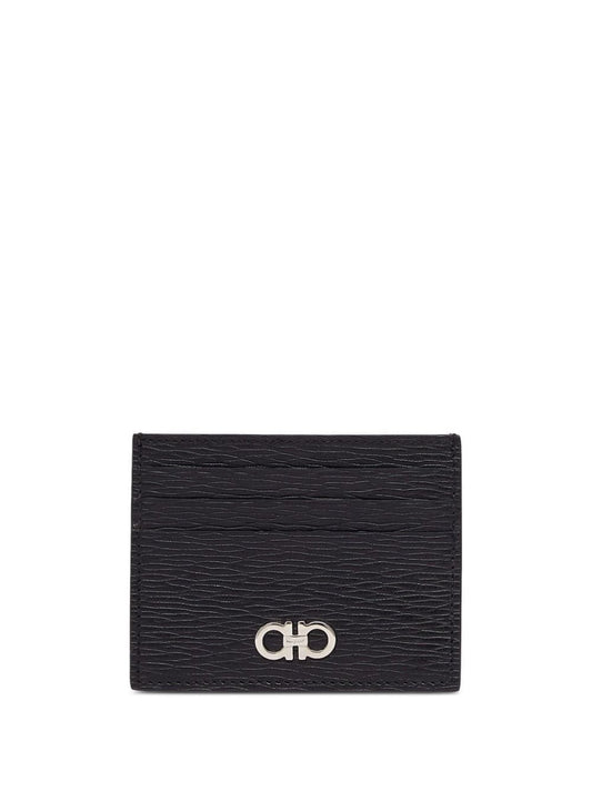 Ferragamo Mini Gancini Hook Card Holder
