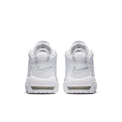 Nike Air More Uptempo 'Triple White' Sneakers – Iconic Streetwear Comfort