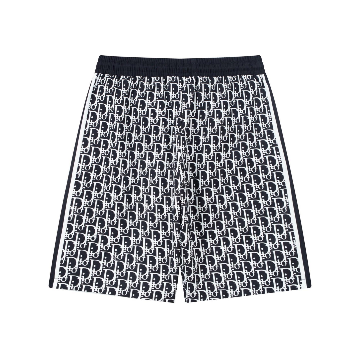 Dior Knit Basketball Shorts 'Black/White'