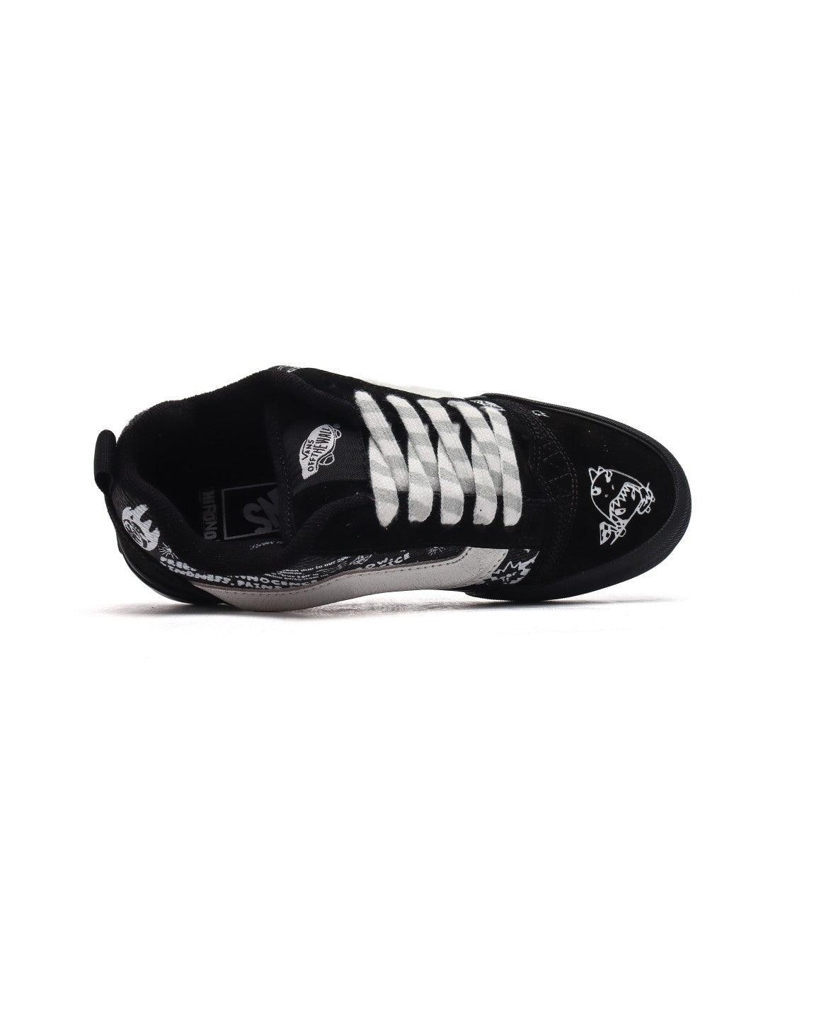 HIRONO x Vans Knu Skool 'Black/White'