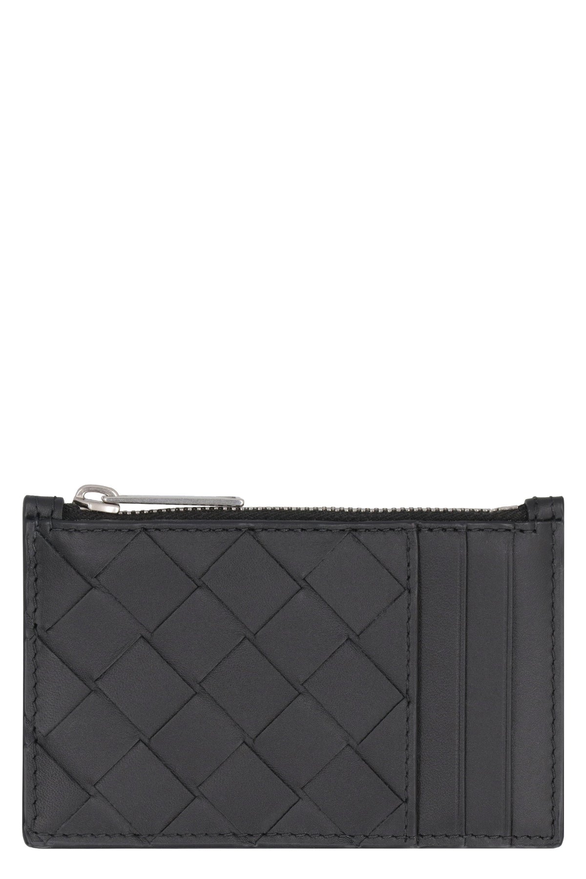 BOTTEGA VENETA Intrecciato Mini Leather Card Holder