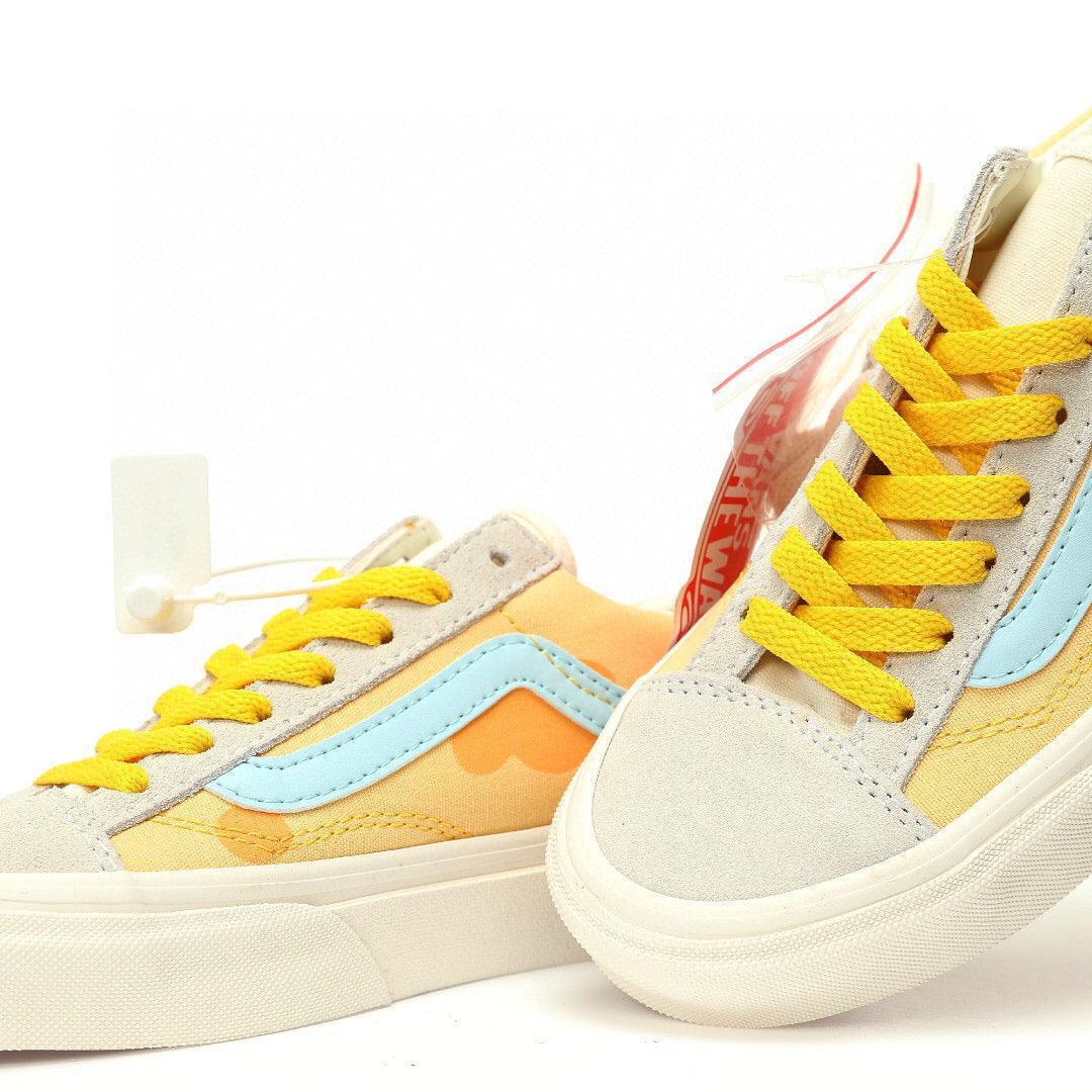 Vans Vault OG Style 36 LX 'Yellow/White/Sky Blue/Grey'