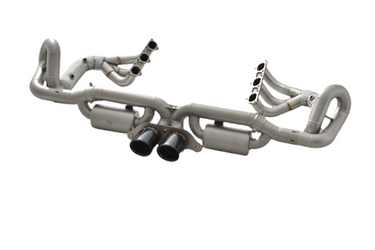 IRL Exhaust System with Headers – Porsche 991.2 GT3 / 991.2 GT3 RS (T304 Stainless Steel Performance Exhaust)