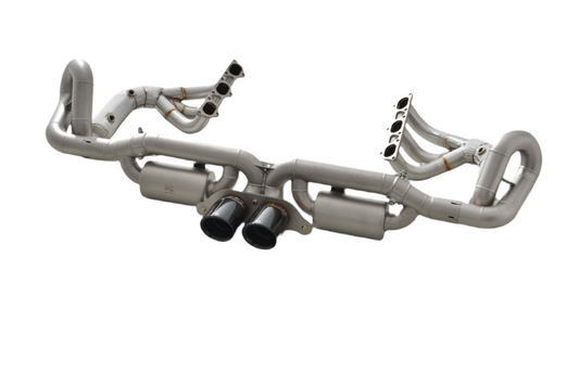 IRL Exhaust System with Headers – Porsche 991.2 GT3 / 991.2 GT3 RS (T304 Stainless Steel Performance Exhaust)