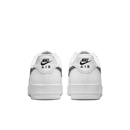 Nike Air Force 1 Low '07 Spray Paint Swoosh White Black Grey
