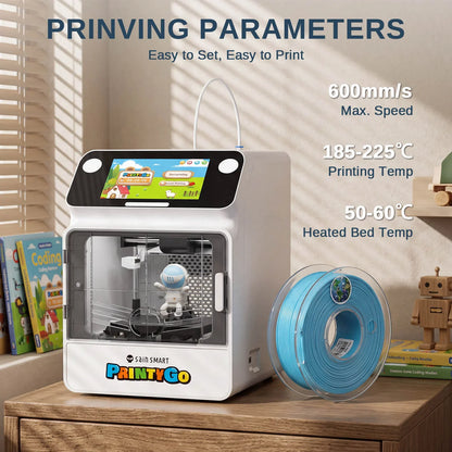 PLA Filament 1.75mm, Planet Explorer 8-Color Mini Spool Bundle, 250g Each, High-Speed PLA, +/-0.02mm Accuracy, Easy-to-Print, Compatible with Most FDM 3D Printers — photo 4 of 8