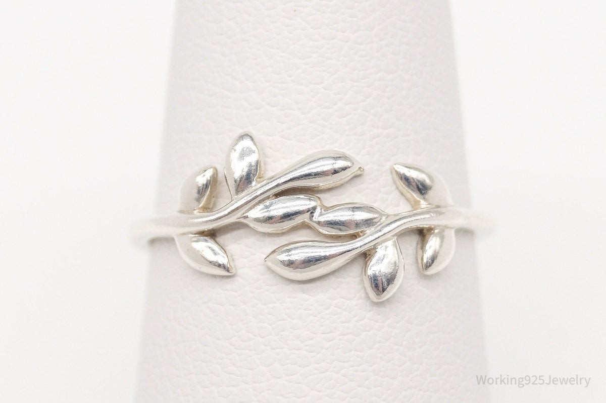 Vintage Designer Boma Vines Wrap Sterling Silver Ring - Size 7.25