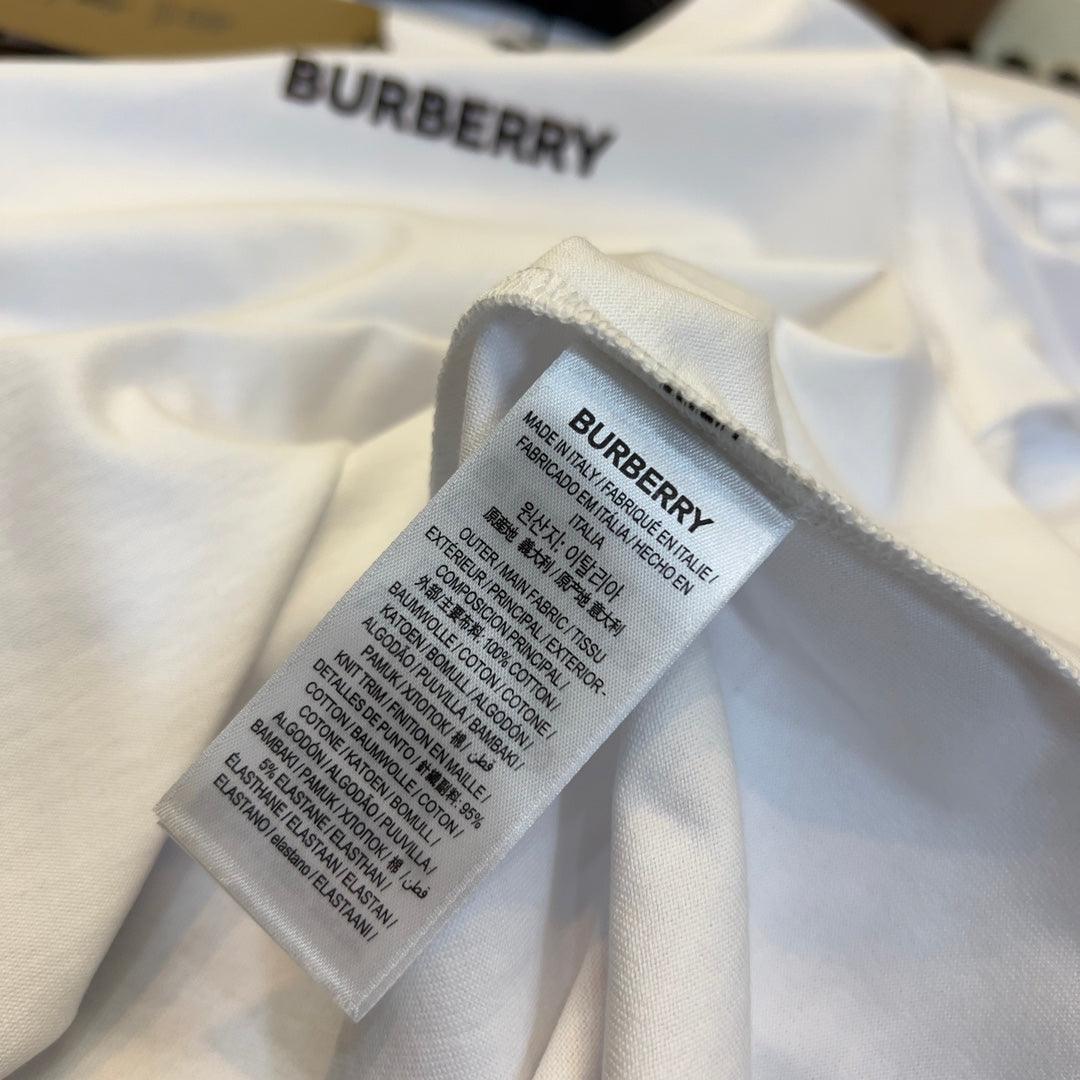 Burberry T-Shirt Without Collar 'White'