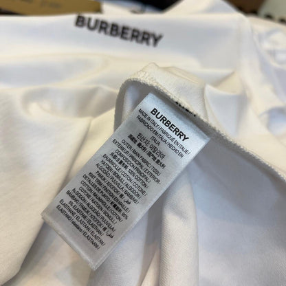 Burberry T-Shirt Without Collar 'White'