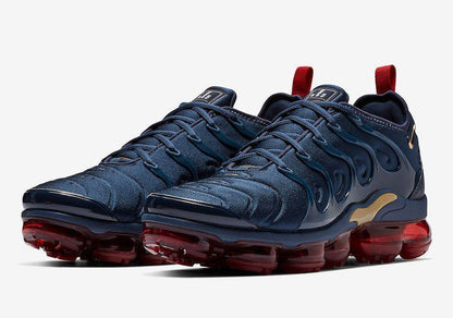 Nike Air VaporMax Plus 'Olympic' Sneakers - Burgundy Navy