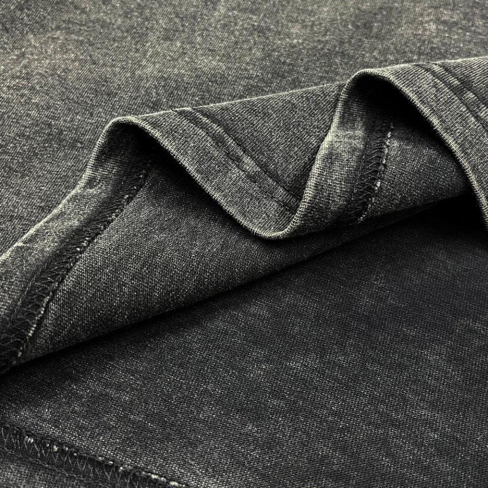 Gucci T-Shirt Smoke Black | Crew Neck Cotton Tee – Luxury Casual Wear