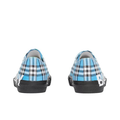 Burberry Low Top Stylish Skateboarding 'Azure Blue'