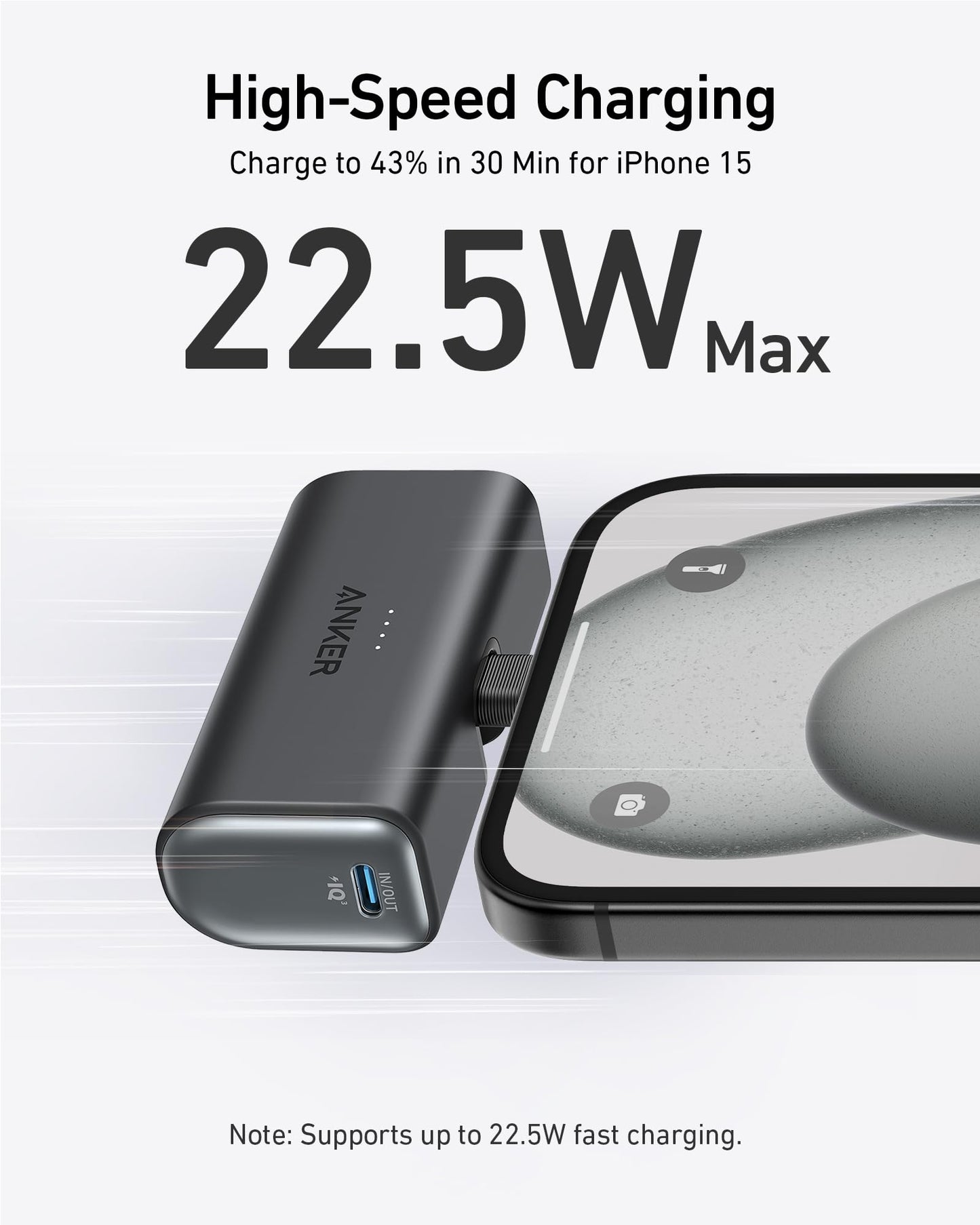 Anker Nano Power Bank (22.5W, Built-In USB-C Connector) — photo 2 of 10