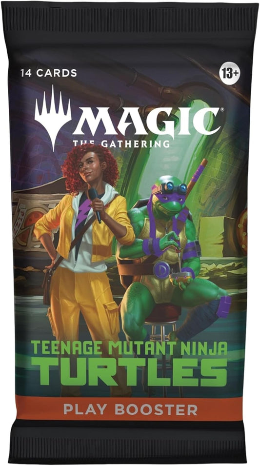 Magic The Gathering Tortugas Ninja Mutantes Adolescentes Sobre de Refuerzo - MTG Universes Beyond