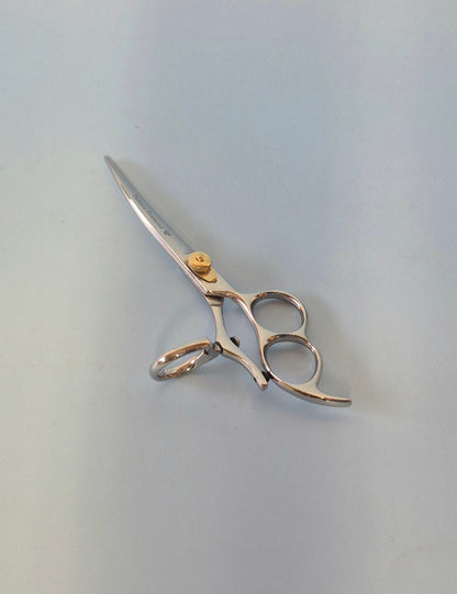 Sabre Curved Shears 6" Swivel Thumb Triple Ring