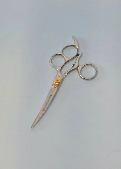 Sabre Curved Shears 6" Swivel Thumb Triple Ring