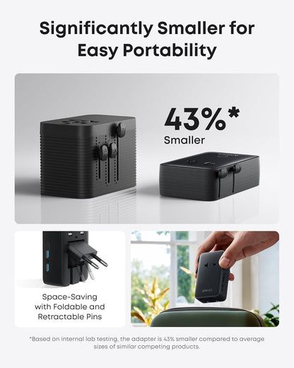 Anker Nano Travel Adapter (5-in-1, 20W, 1-Pack) — photo 10 of 10