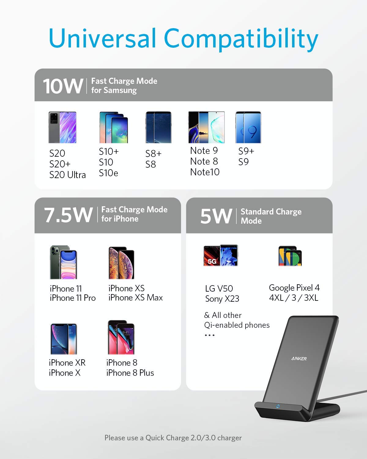Anker <b>313</b> Wireless Charger (Stand) — photo 3 of 6