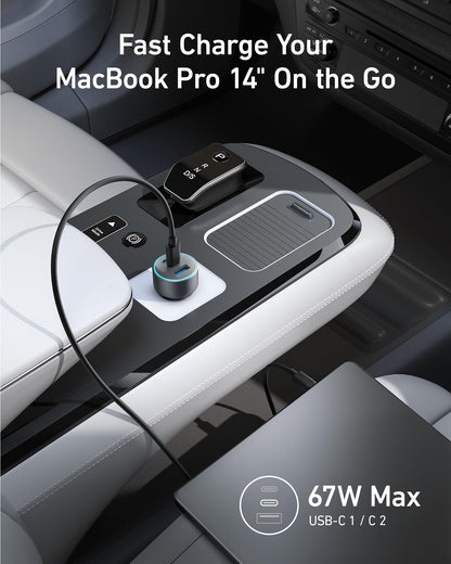 Anker <b>535</b> Car Charger (67W) — photo 2 of 7