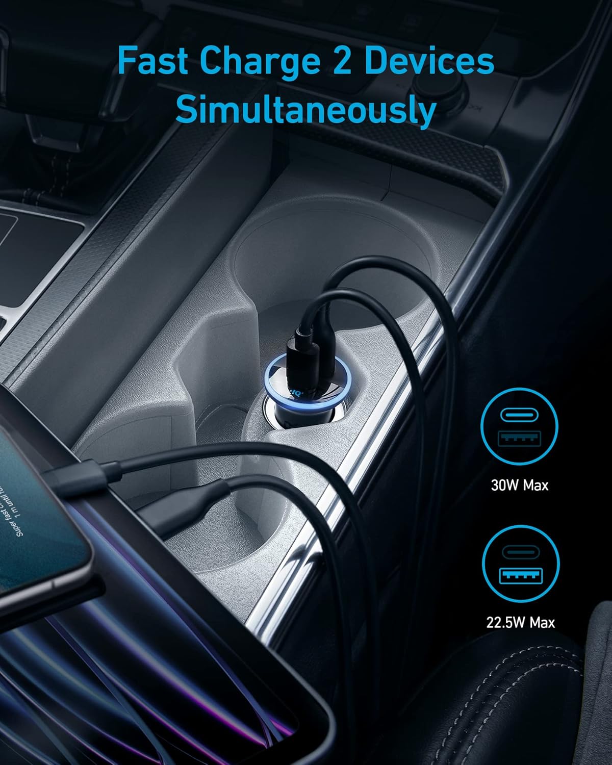 Anker <b>323</b> Car Charger (52.5W) — photo 3 of 7