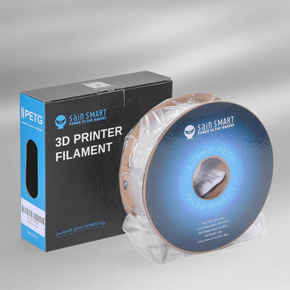Glow-in-the-dark Blue 1.75mm PRO-3 PETG Filament, 1kg — photo 7 of 8