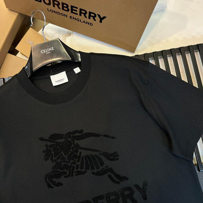 Burberry T-Shirt Without Collar 'Black'