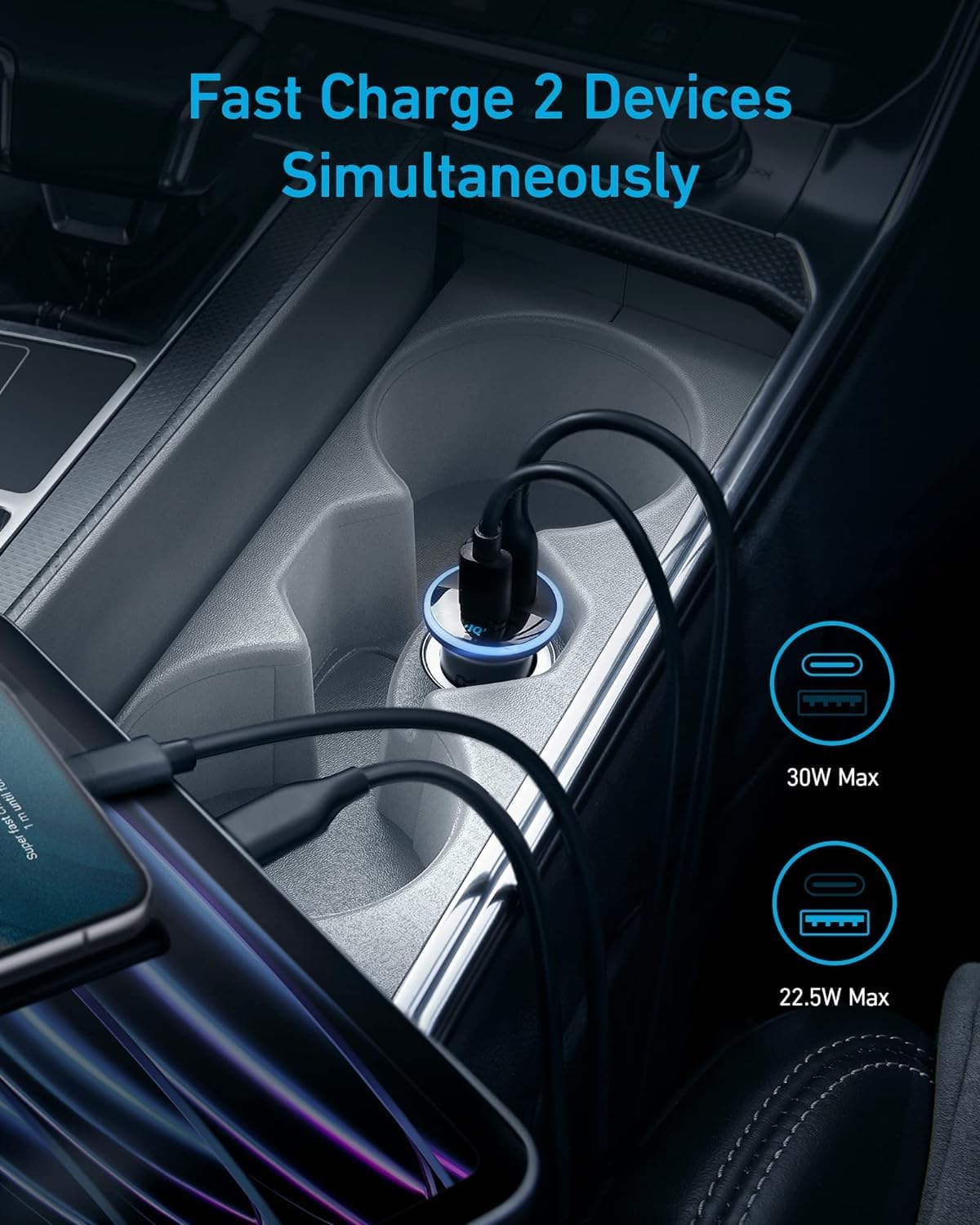 Anker <b>323</b> Car Charger (52.5 W) — photo 3 of 6