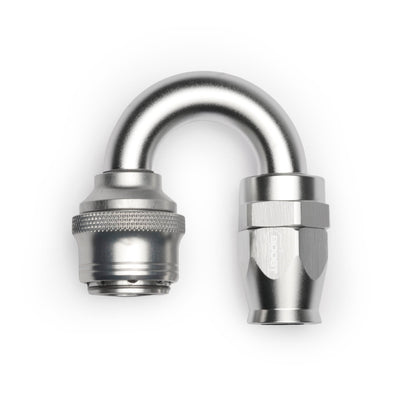 Quick Click Female Hose End -AN - 180°