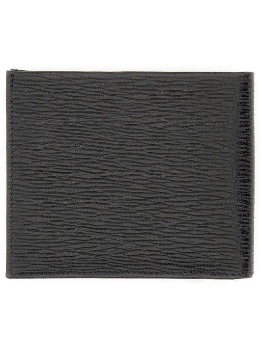 Ferragamo Men's 100% Leather Mini Wallet