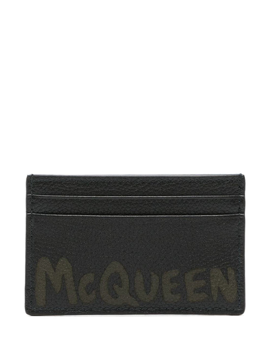 ALEXANDER MCQUEEN Mini Card Holder for Stylish Men