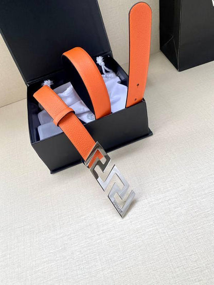 Versace Medusa Belt 'Brown'