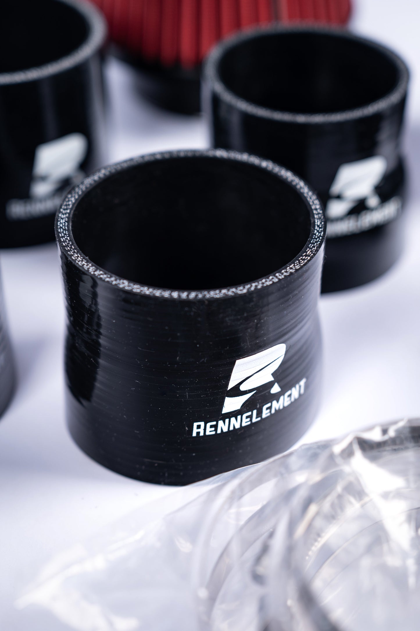 RENNELEMENT G90/G99 M5 3.5” Dry Carbon Fiber Front Mount Intake System