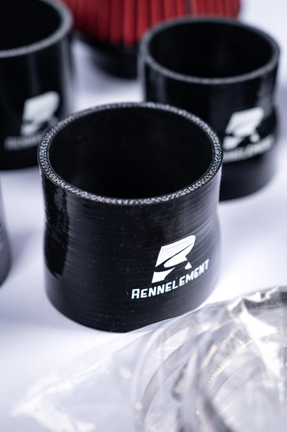 RENNELEMENT G90/G99 M5 3.5” Dry Carbon Fiber Front Mount Intake System