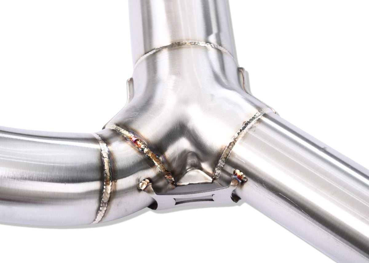 Yonristic Porsche Mercedes C300 w205 Performance Cat-Back Exhaust System — photo 9 of 10