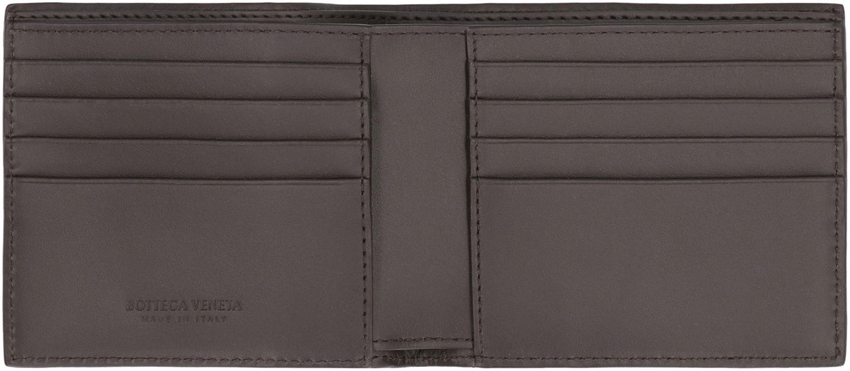 BOTTEGA VENETA Mini Bi-Fold Wallet in Leather - SS25
