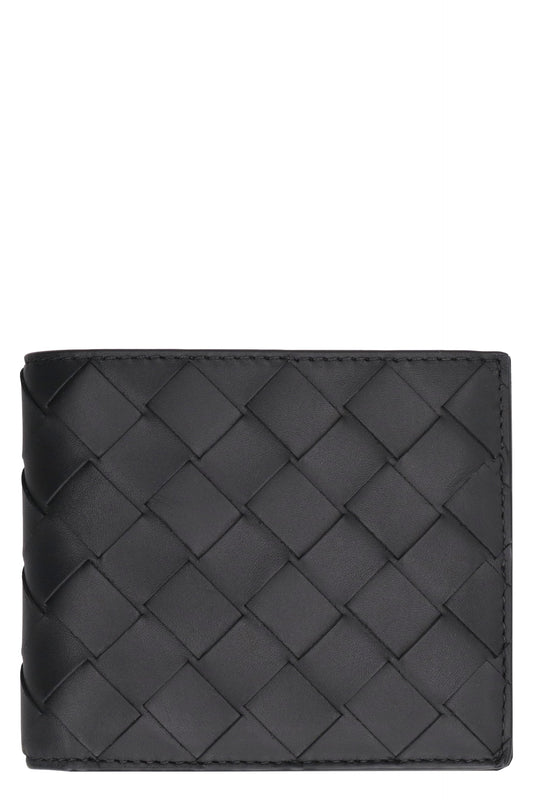 BOTTEGA VENETA Mini Intrecciato Bi-Fold Wallet