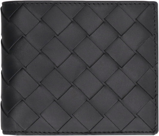 BOTTEGA VENETA Mini Intrecciato Bi-Fold Wallet