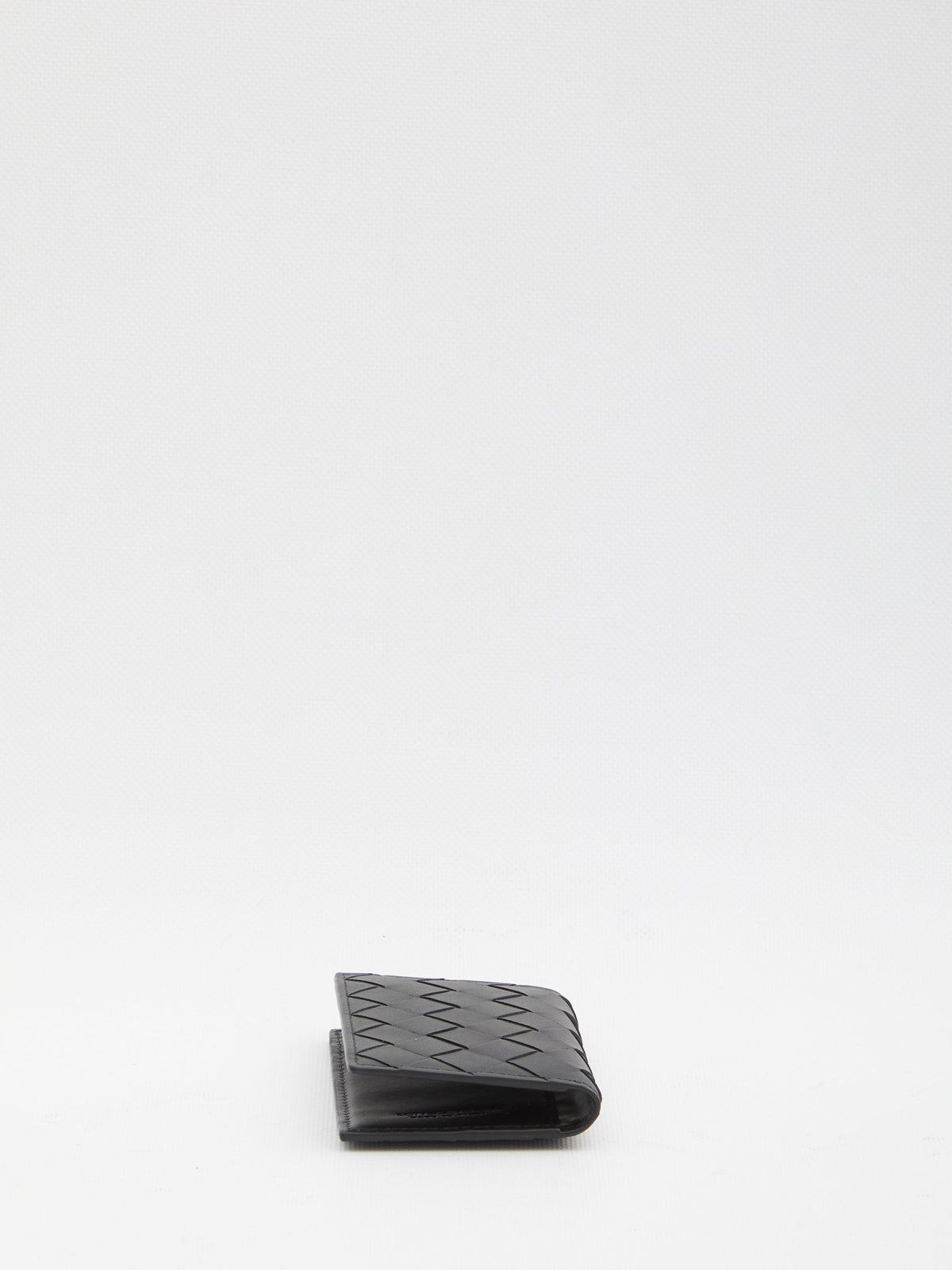 BOTTEGA VENETA Mini Intrecciato Card Holder with Flap - FW25