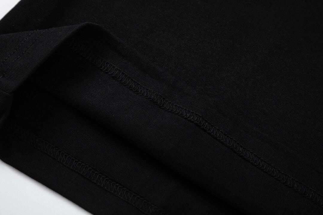 Gucci T-Shirt Without Collar | Black Cotton Tee – Effortless Style