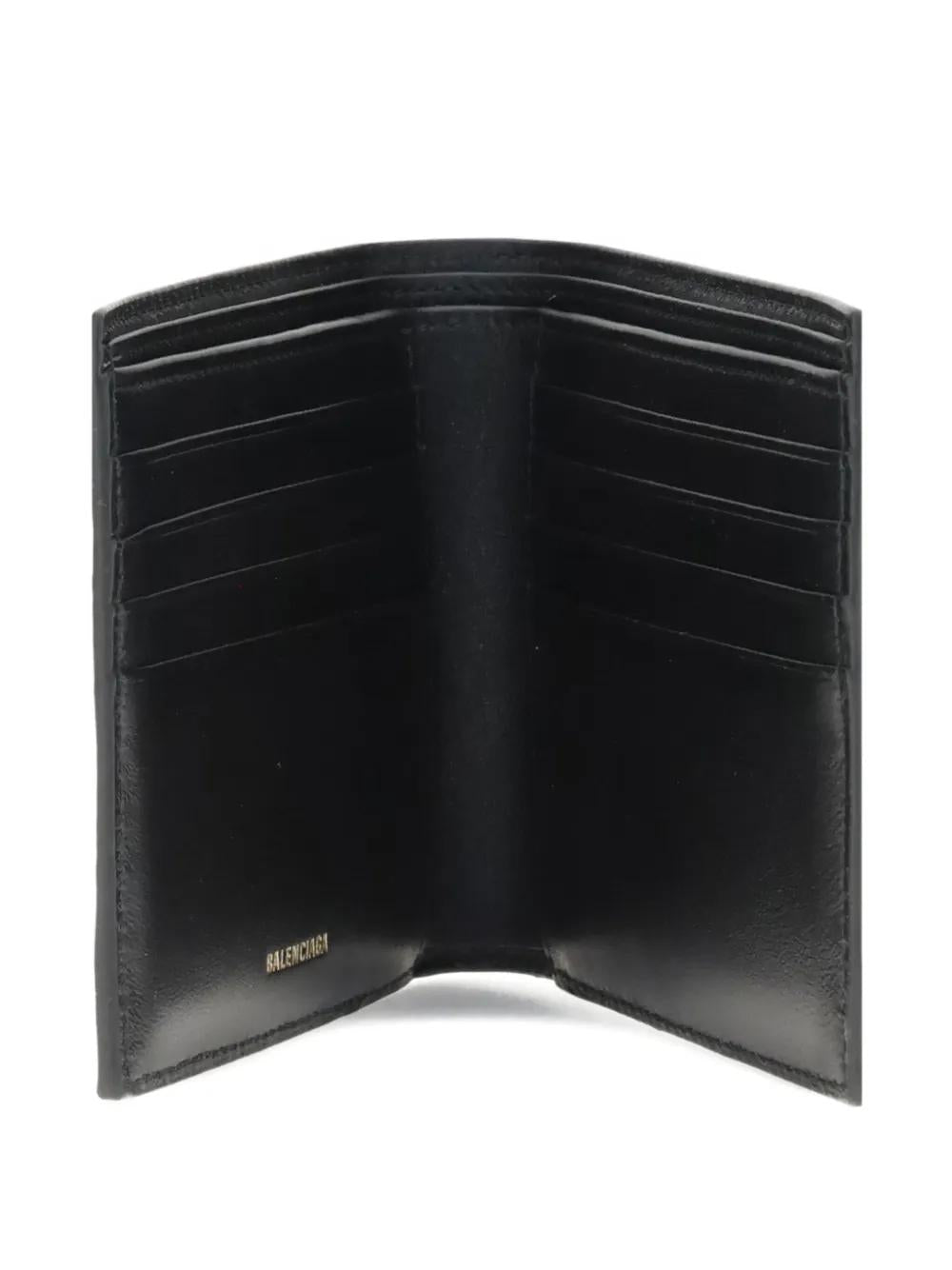 BALENCIAGA Men's Mini Leather Wallet